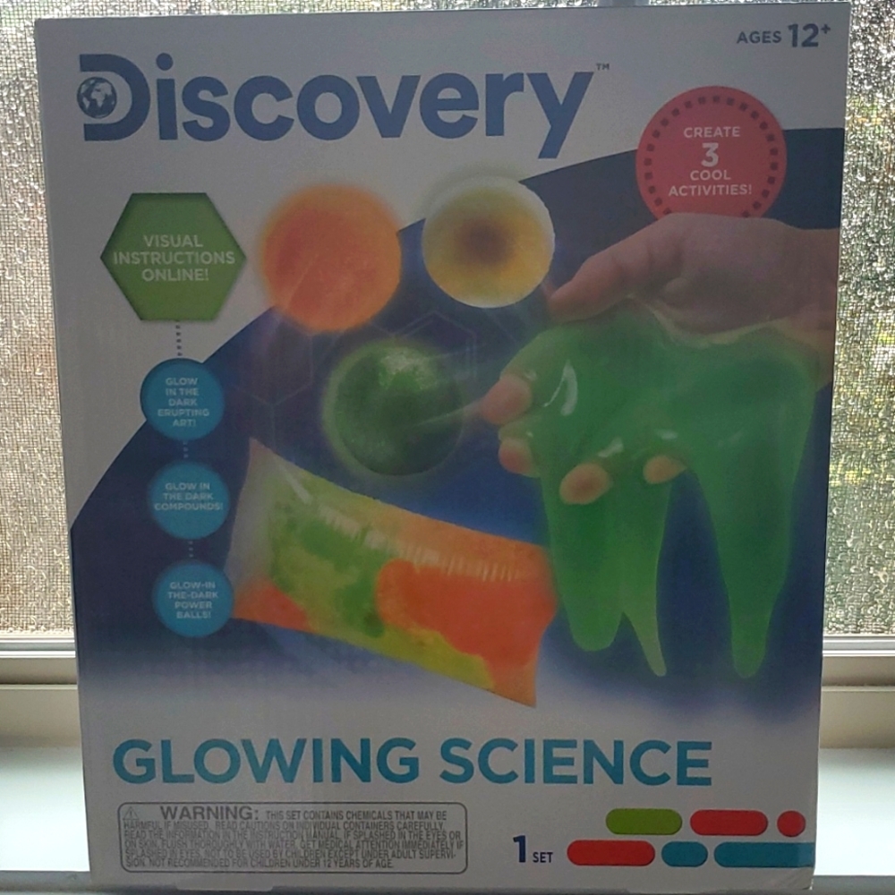 DISCOVERY LUMINEUX GLOWING SCIENCE
